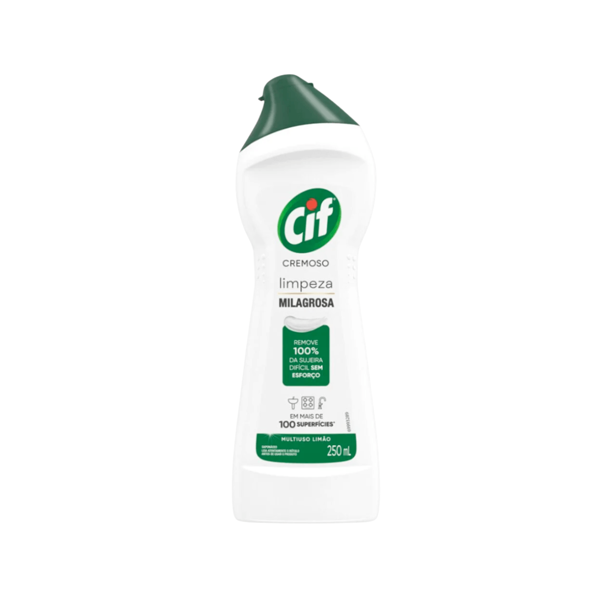 Saponáceo Líquido Cremoso Limão 250ml Cif